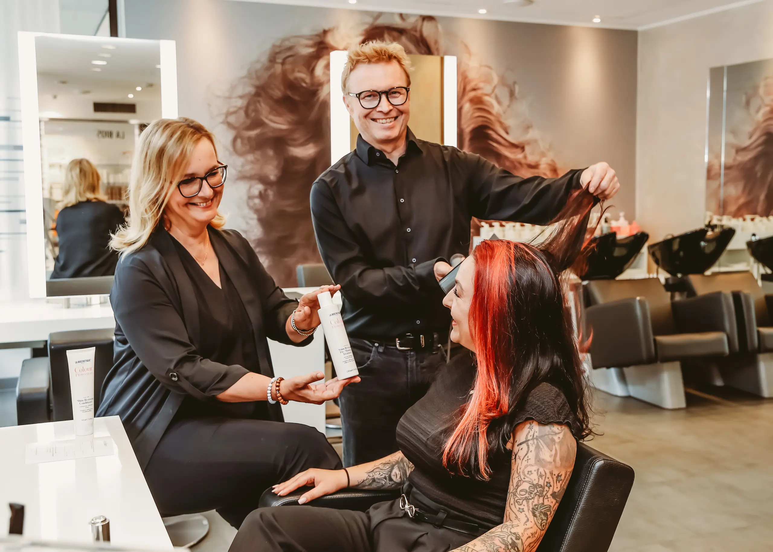 Friseur Günnewig Warendorf La Biosthétique Beratung Coloration